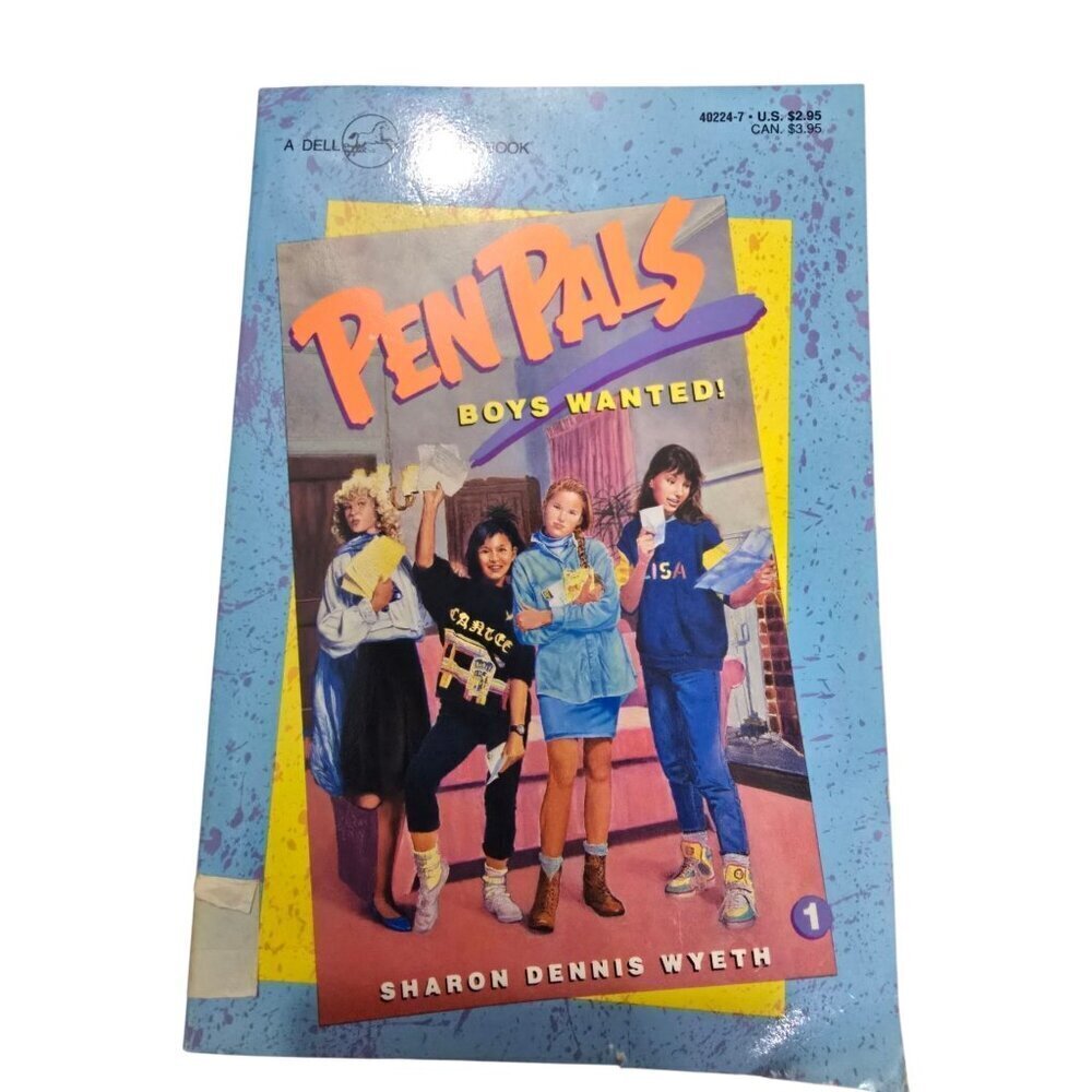 Vintage Pen Pals Boys Wanted! Book 1 by Sharon Dennis Wyeth